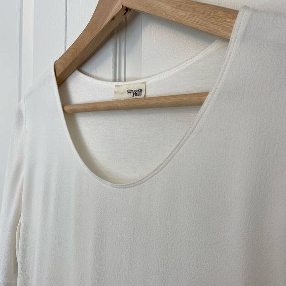 Aritzia Wilfred Free Teigan Dress - Cream/White - S - Picture 2 of 6